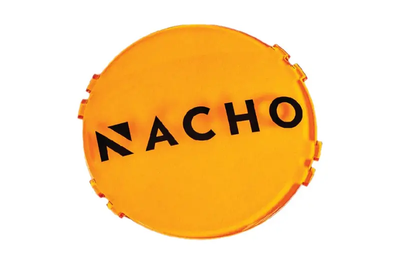 Nacho Offroad Technology Quatro Lens Cover - Amber - Pair 1