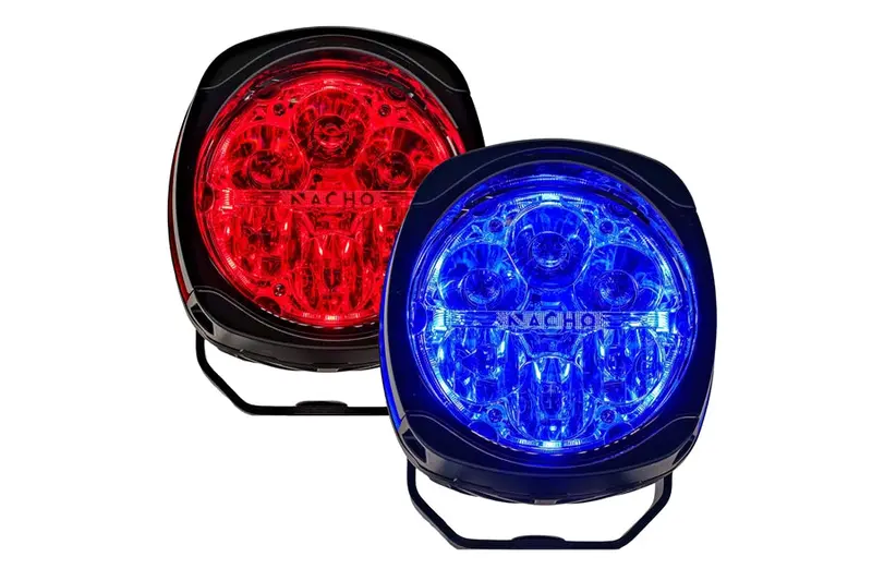 Nacho Offroad Technology Quatro Red/Blue Emergency Led Lights 1