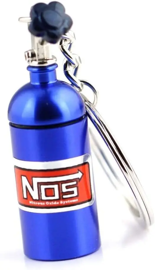 Nitrous Oxide Bottle Keyring Key Chain 1