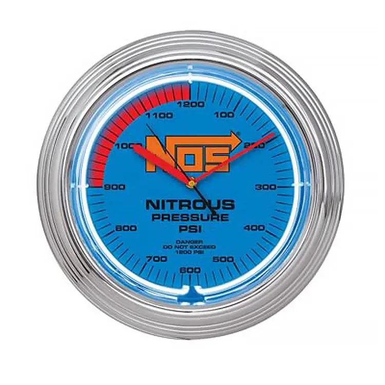 Nos Neon Wall Clock 1
