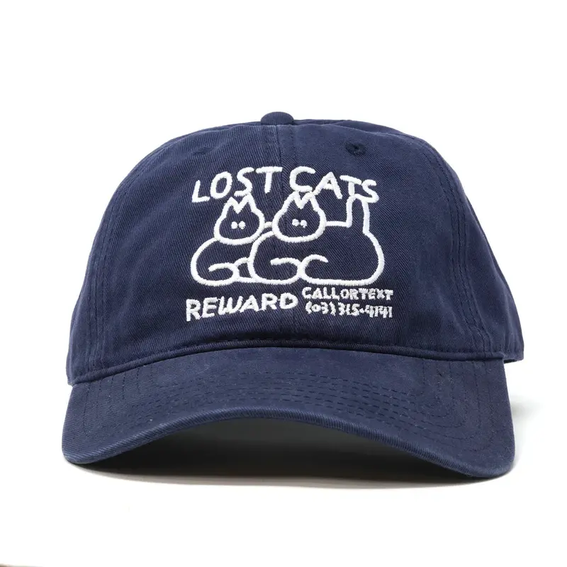 Oitama "Lost Cat" Hat - Navy 1