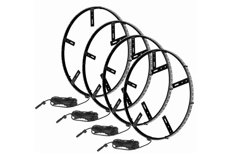 Oracle Led Illuminated Wheel Rings, Single Row - White 1