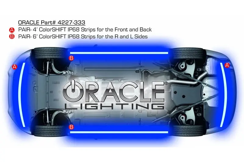 Oracle Universal Colorshift Led Underbody Kit 2