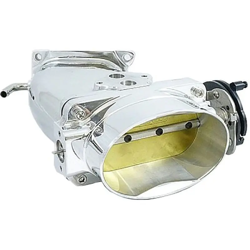 Oval Throttle Body And Power Inlet (Polished Finish) 1