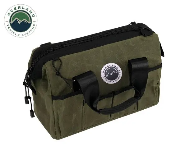 Overland Vehicle Systems All Purpose Tool Bag, Waxed Canvas 1