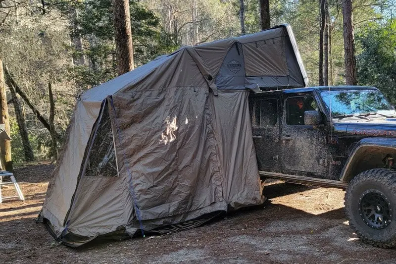 Overland Vehicle Systems Bushveld Annex For 4 Person Roof Top Tent 1