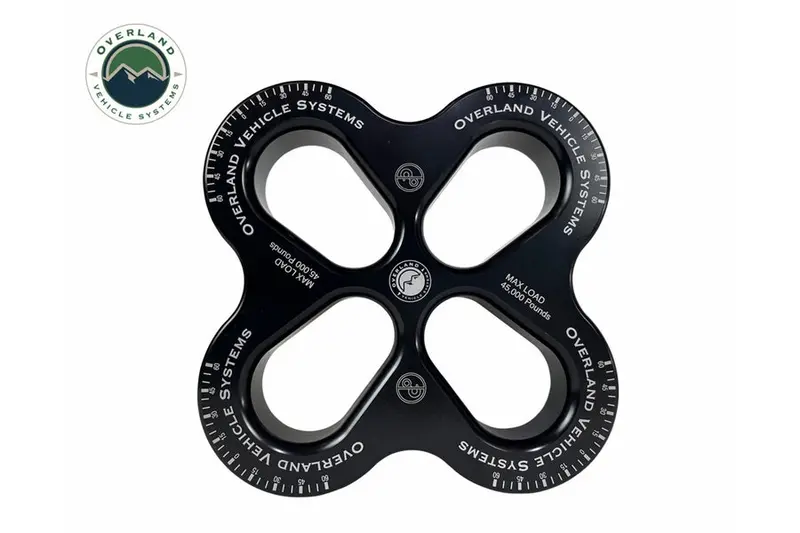 Overland Vehicle Systems R.D.L. 8 Recovery Distribution Link 45000 Lb -  Black 1