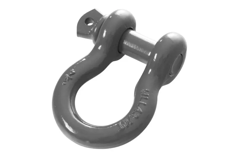 Overland Vehicle Systems Recovery Shackle 3/4In 4.75 Ton, Grey - Pair 1