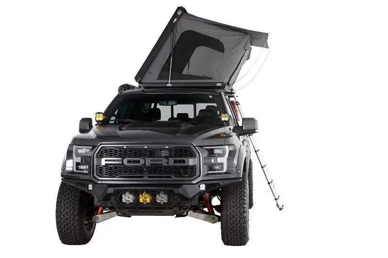 Overland Vehicle Systems Sidewinder Roof Top Tent - Black 1