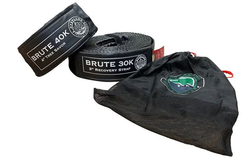 Overland Vehicle Systems Tow Strap 30000/40000 Lb - 2 Pack 1