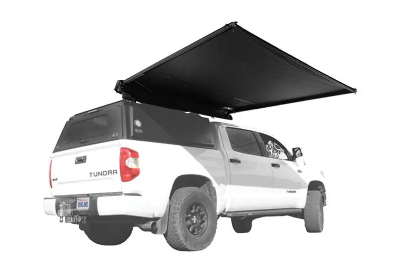 Overland Vehicle Systems Universal Xd Nomadic Self-Deploying 90 Degree Awning W/ Lights 1