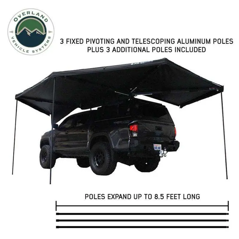Overland Vehicle Systems Xd Nomadic 270 Degree Awning W/Lights 1