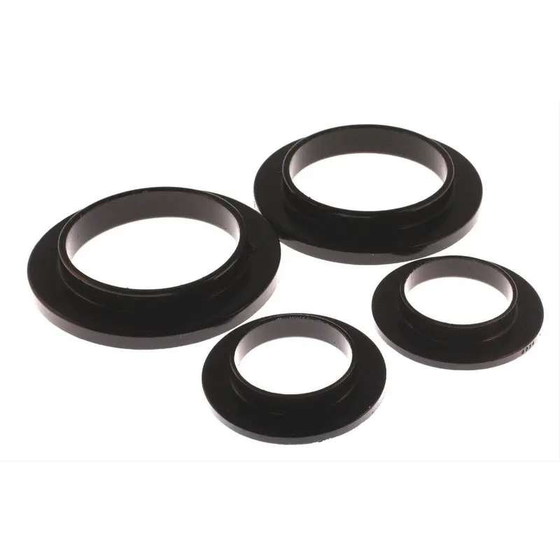 Polyurethane Rear Spring Isolators (Black) 1