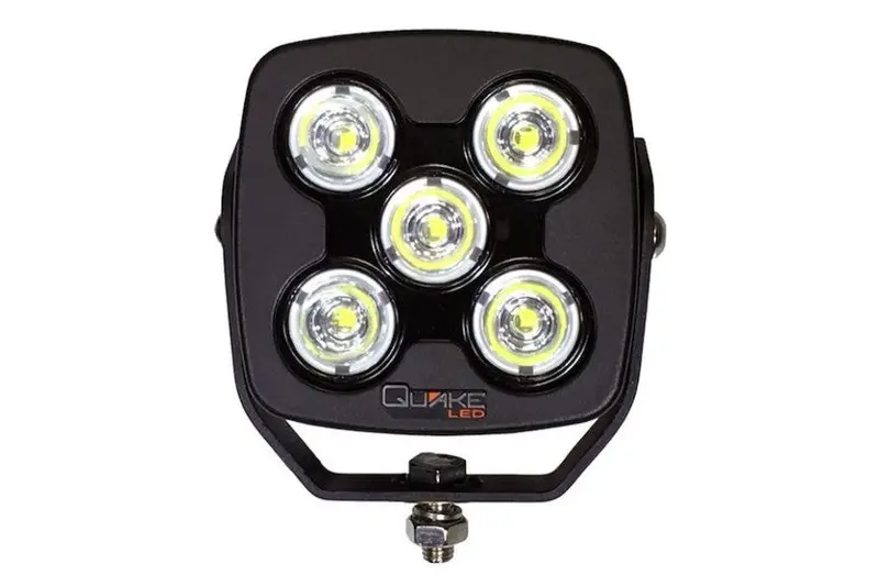 Quake Led 4.5In Work Light - Spot Beam Pattern - Rgb Accent 1