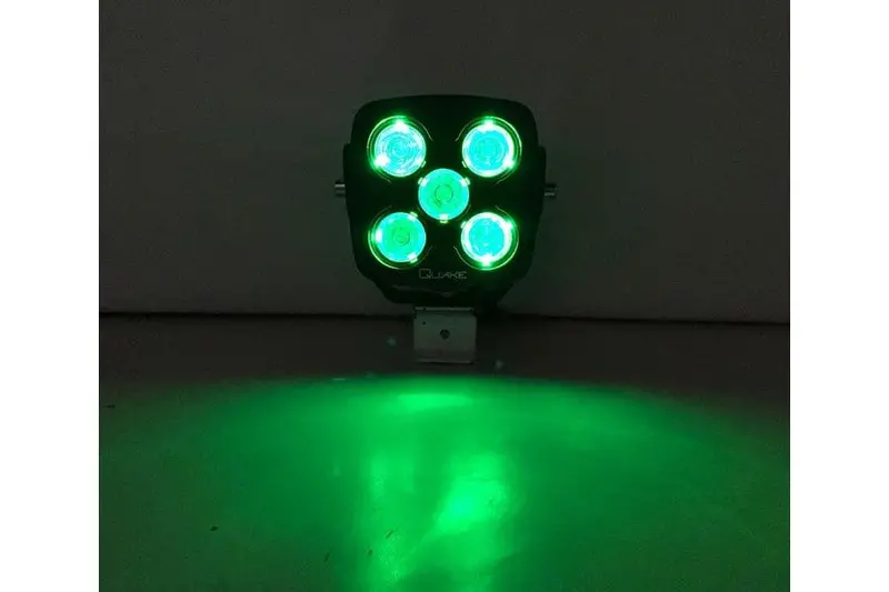 Quake Led 4.5In Work Light - Spot Beam Pattern - Rgb Accent 2
