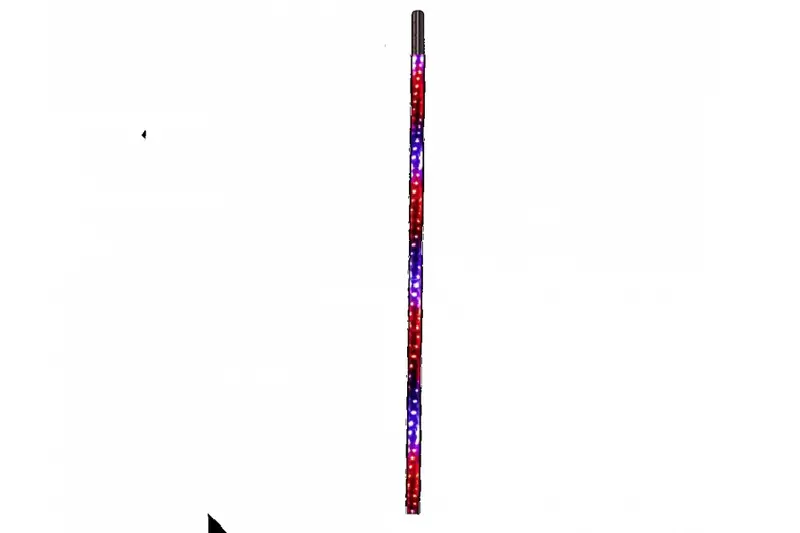 Quake Led 4Ft Cb Antenna, Rgb Colors 2