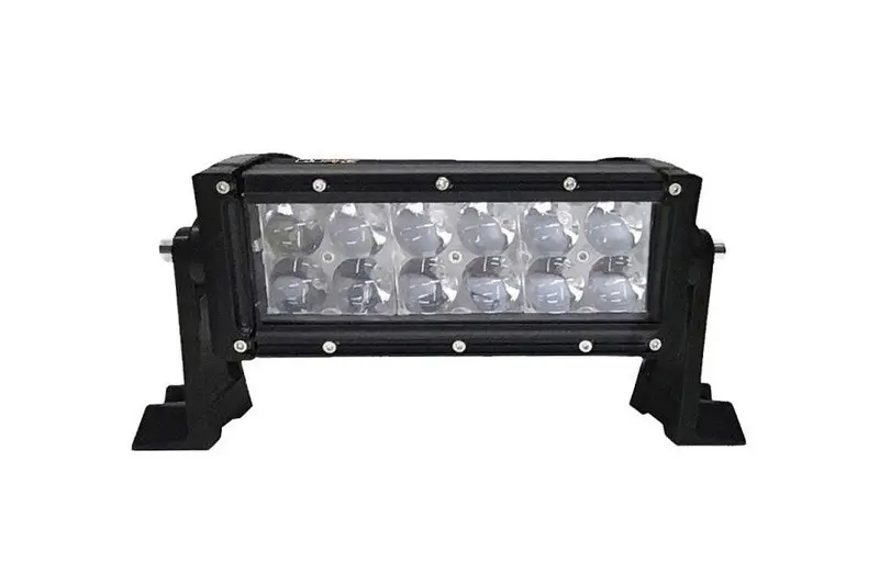 Quake Led Dual Row 8In Lightbar - Quad Lock/Interlock - Ultra Accent Series 1