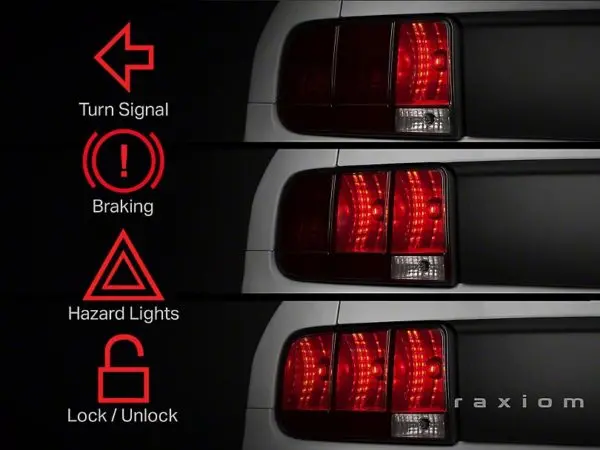 Raxiom 05-09 Ford Mustang Sequential Tail Light Kit (Plug-And-Play) 1
