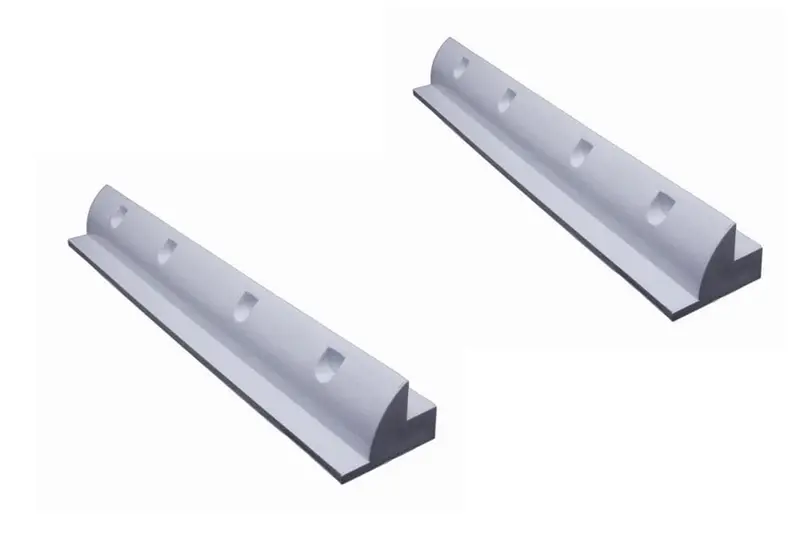 Redarc Abs Plastic Solar Panel Spoiler Mount Set - 2Pcs 1