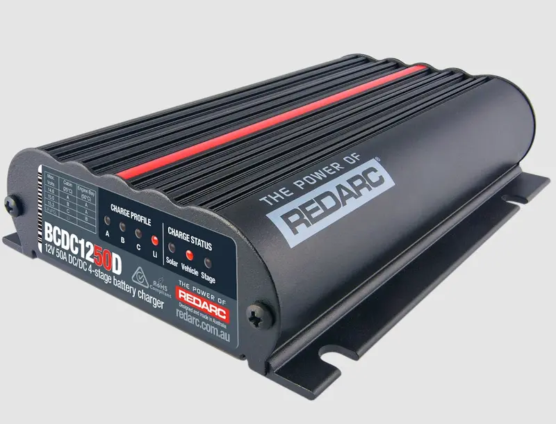 Redarc Dual Input 50A In-Vehicle Dc Battery Charger 1