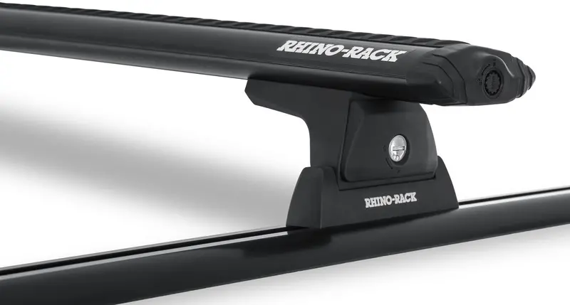 Rhino Rack Crossbar Cap/Topper System - Existing Tracks, Black | Jb1714 1