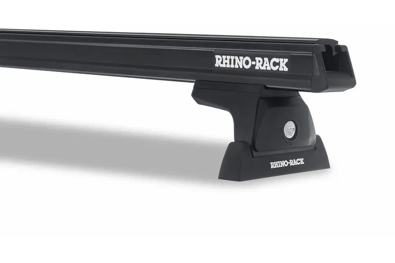 Rhino Rack Heavy Duty Black 2 Bar Roof Rack, 65In | Y01-140B-Nt 1
