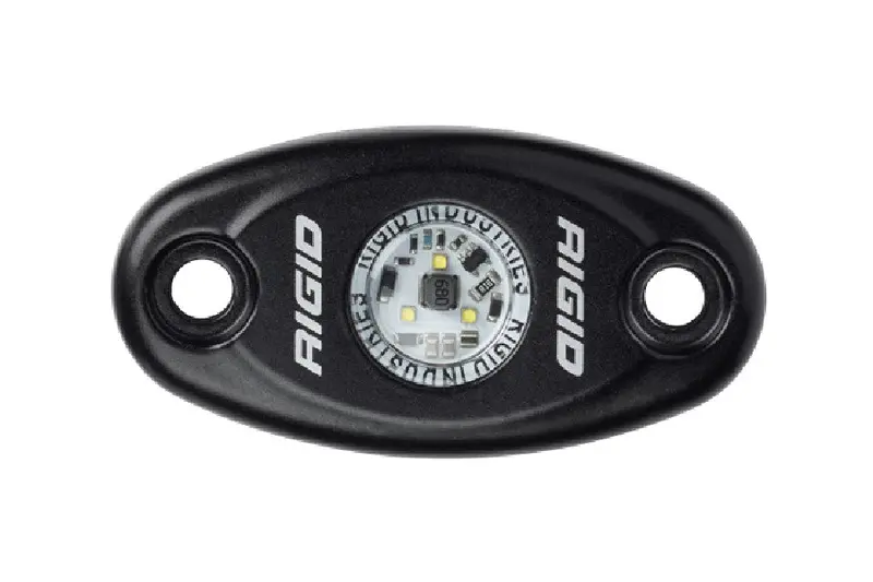 Rigid Industries A-Series High Power Lights W/ Black Housing - Red 1