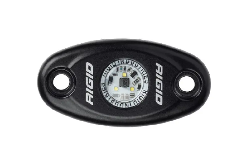 Rigid Industries A-Series Low Power Light W/ Black Housing - Cool White 1