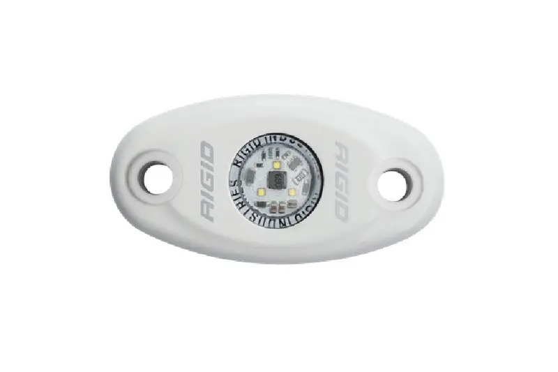 Rigid Industries A-Series Low Power Light W/ White Housing - Cool White 1