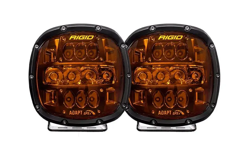 Rigid Industries Adapt Xp Led Lights W/ Amber Pro Lens - Pair 1