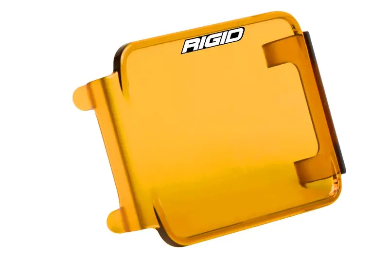 Rigid Industries D-Series Light Cover, Amber 1
