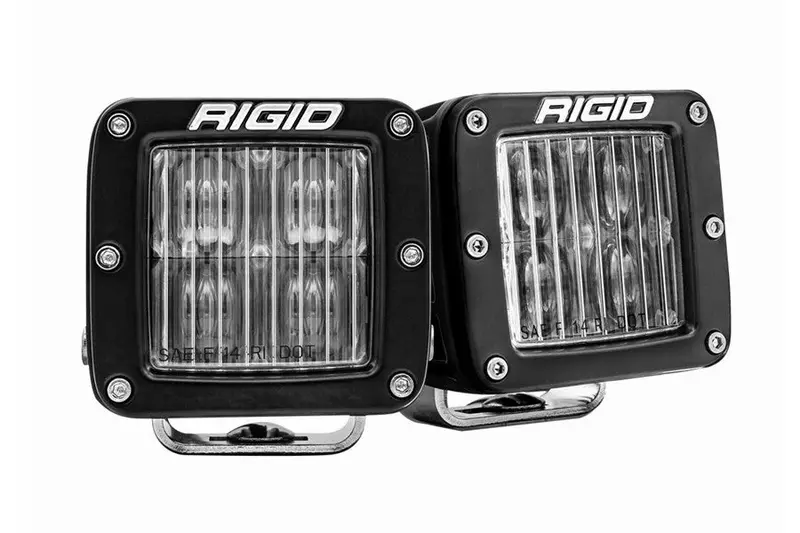 Rigid Industries D-Series Pro Sae Fog Lights, White - Pair 1