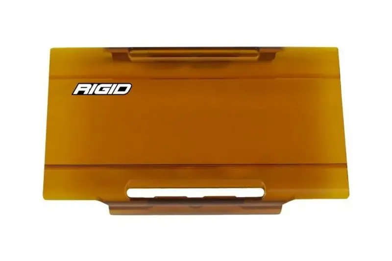Rigid Industries E-Series 6In Light Cover - Amber 1