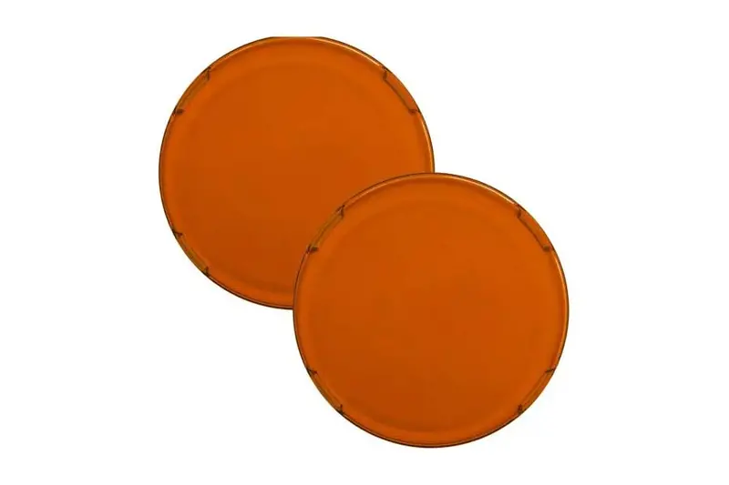 Rigid Industries Light Cover 360-Series 6 Inch Amber Pro - Pair 1