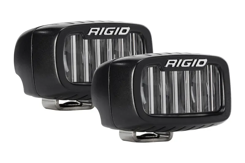 Rigid Industries Sr-M Series Sae Fog Lights - White - Pair 1