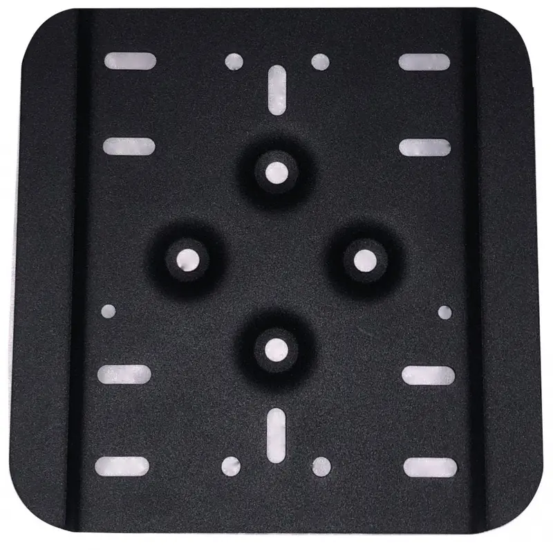 Rotopax Mounting Plate, Black 1