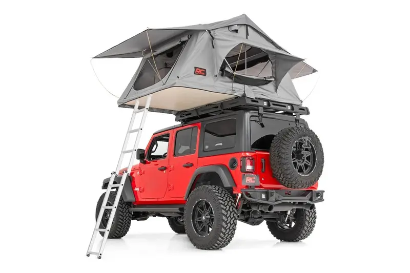 Rough Country Roof Top Tent W/ Ladder Extension 1