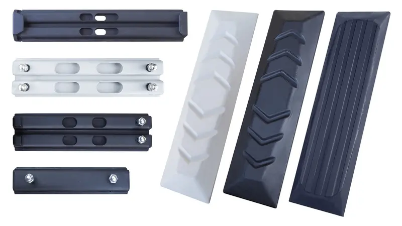 Rubber Pad, Rp190b-600 - Black 1