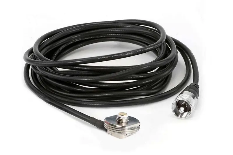 Rugged Radios Antenna Coax Cable With 3/8 Nmo Mount 1