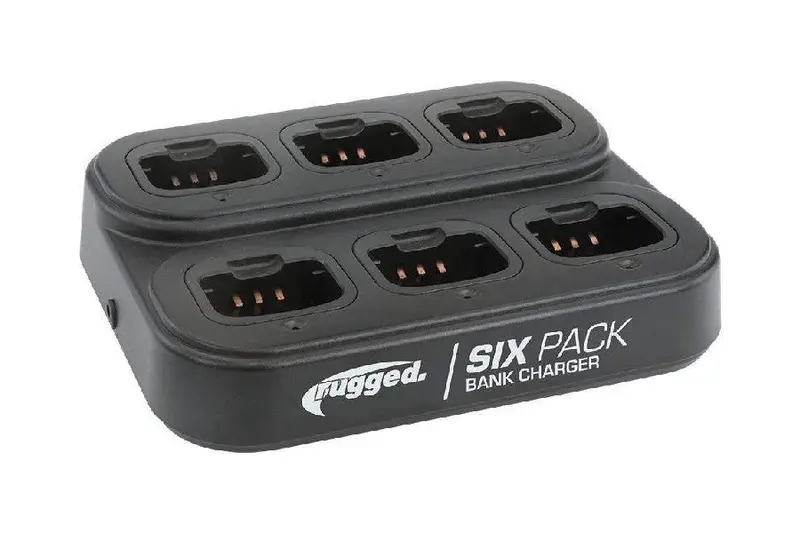 Rugged Radios Gmr2 Handheld Radio 6-Pack Bank Charger 1