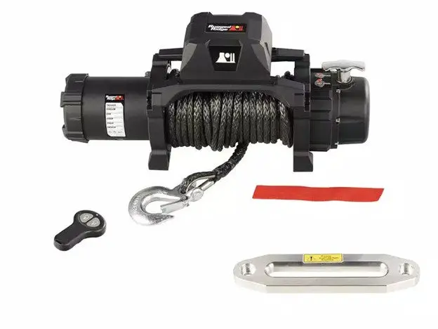 Rugged Ridge 10,000Lbs Trekker Winch W/ Synthetic Rope And Wireless Remote 1