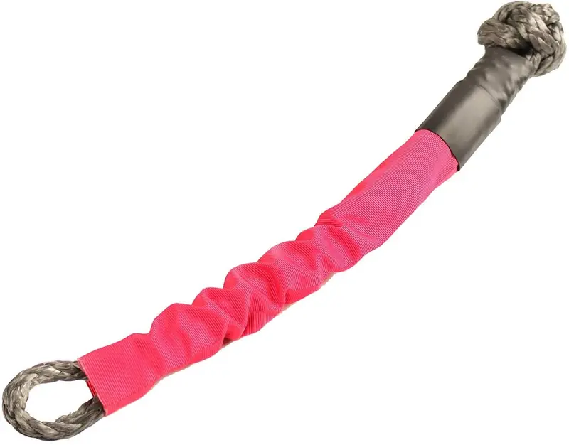Rugged Ridge 7/16In Soft Rope Shackle, Red 1