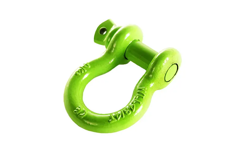 Rugged Ridge D-Ring Shackle, 3/4In - Green 1
