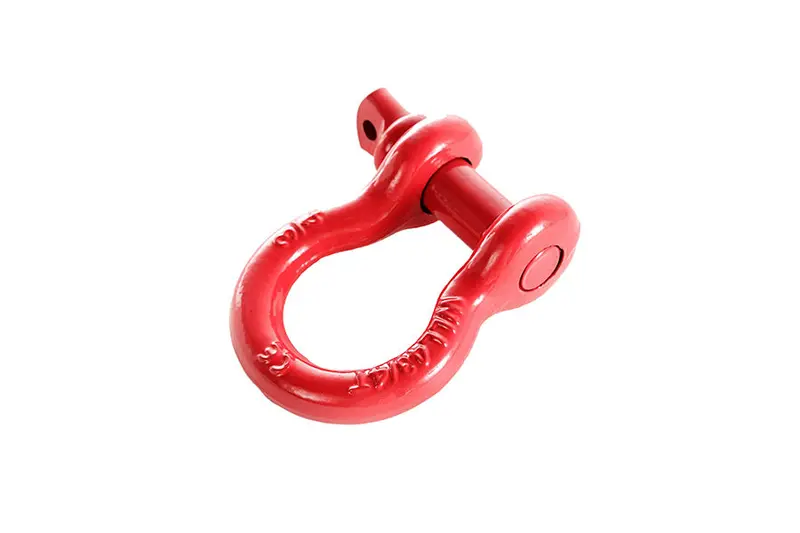 Rugged Ridge D-Ring Shackle, 3/4In - Red 1
