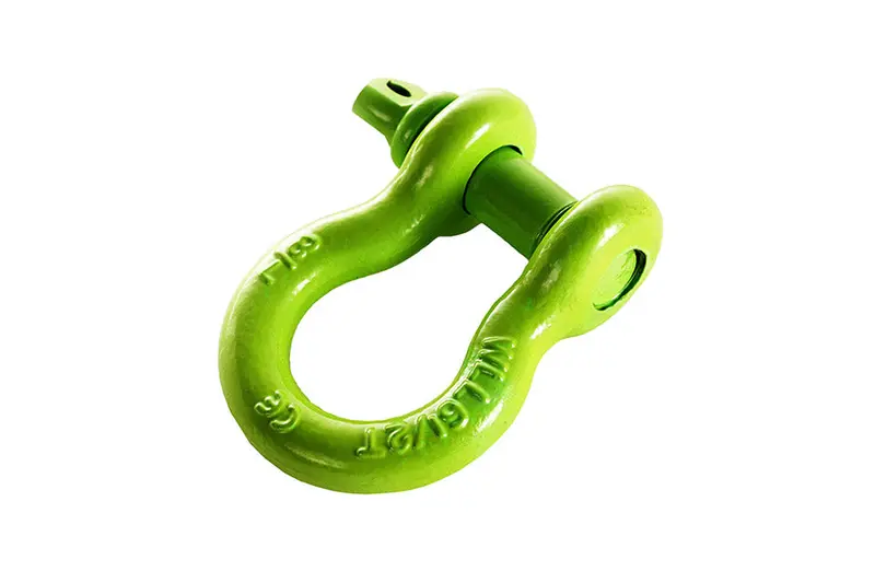 Rugged Ridge D-Ring Shackle, 7/8In Green 1