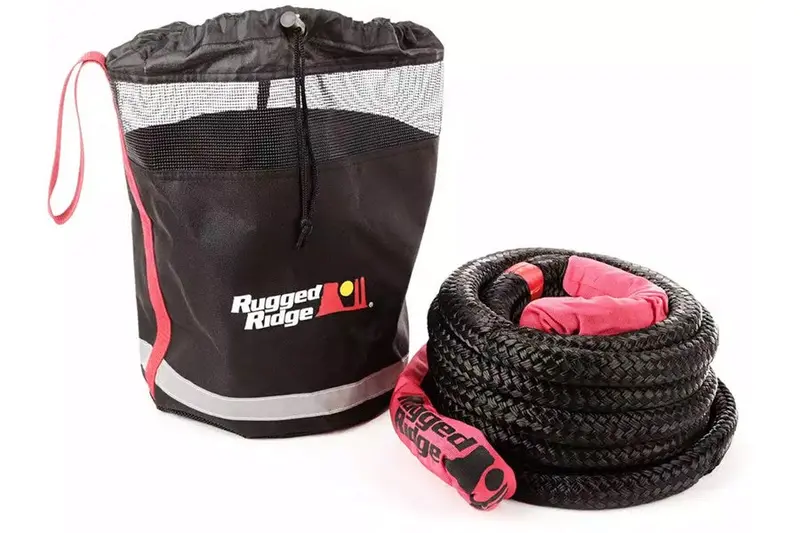 Rugged Ridge Kinetic Recovery Rope W/Cinch Storage Bag 1