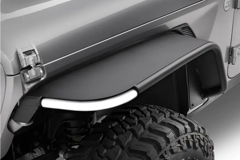 Rugged Ridge Metal Max Front Fender Flares 1