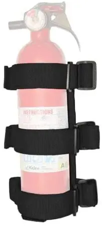 Rugged Ridge Sport Bar Fire Extinguisher Holder 1