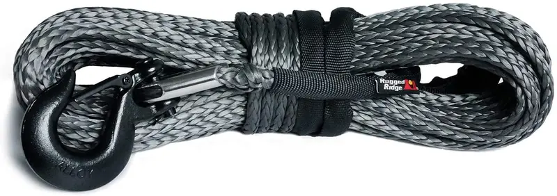 Rugged Ridge Synthetic Winch Line 23/64In X 100Ft 1