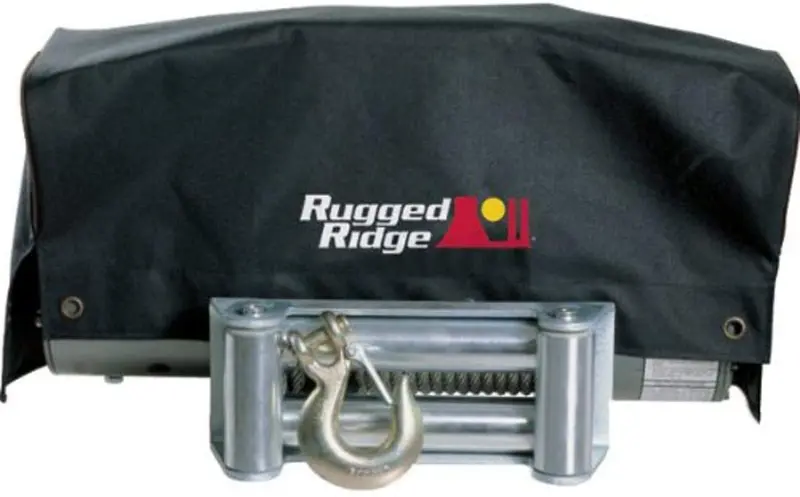 Rugged Ridge Winch Cover 1